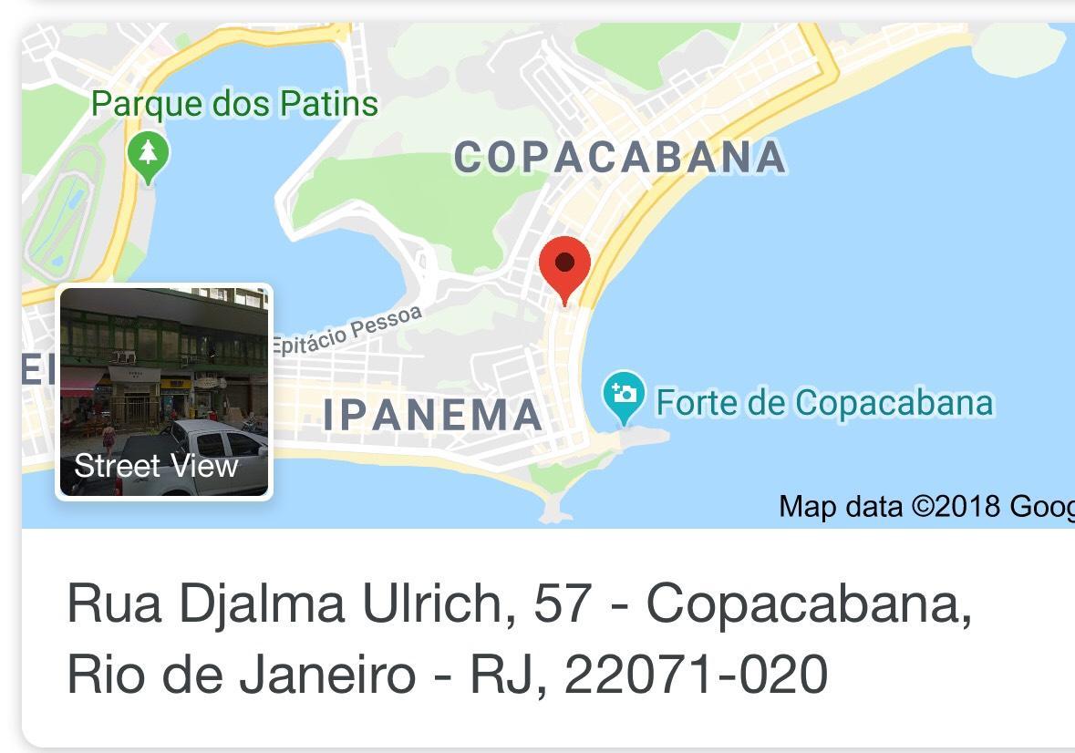 Copacabana Rio Praia 1 Rio de Janeiro Buitenkant foto